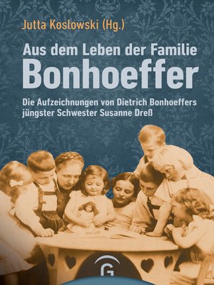 cover image of Aus dem Leben der Familie Bonhoeffer
